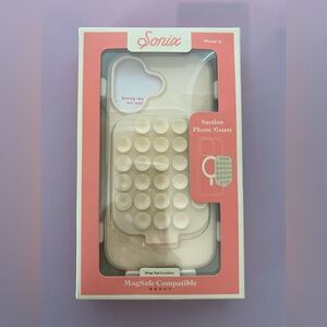 Sonix Cream Suction Phone Mount IPhone 16